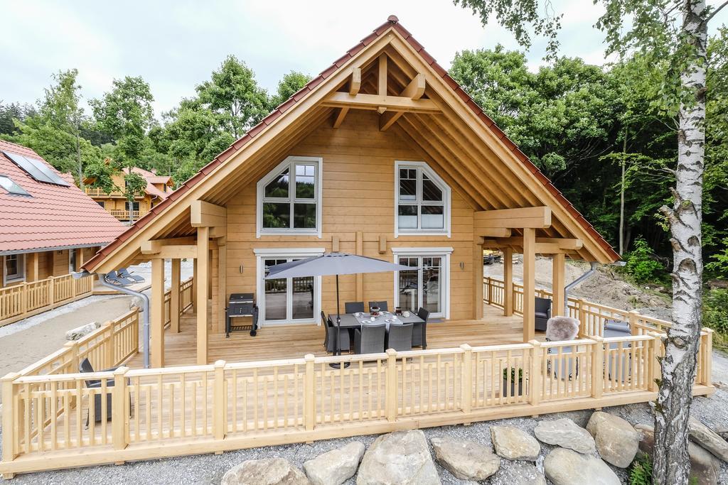 Bergwaldlodges Einklang & Blickfang شيارك المظهر الخارجي الصورة